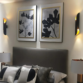 Drill Abigali KGG2E14-W Biało-Złoty 2xE14