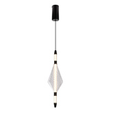 VITA lampa wisząca czarny 7,5W LED 2700K klosz bezbarwny
