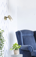 Kinkiet mosiądz ruchomy metalowy spot Colly 91-01702