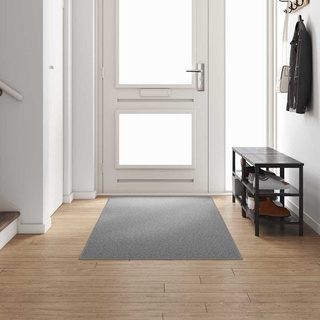 Chodnik dywanowy Jasnoszary 100 x 300 cm 100% polipropylen