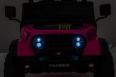 Auto Na Akumulator YSA8813 Różowe 24V