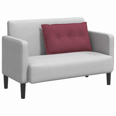 Poduszka na plecy Czerwone wino 80 x 19 x 50 cm tkanina
