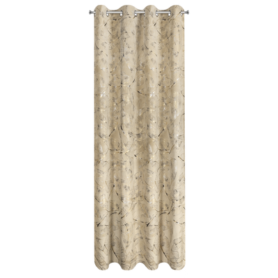 Zasłona Odeta beżowa 135x250