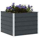 Donica Antracyt 100 x 100 x 75 cm Stal