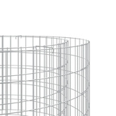 vidaXL Palenisko gabionowe, Ø 100 cm, galwanizowane żelazo