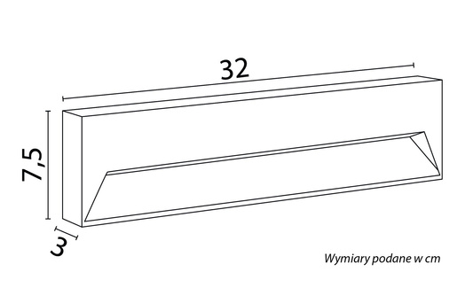 Oprawa natynkowa MUR LONG ML-320 ML-320