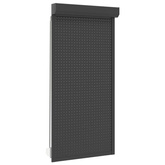 vidaXL Roleta zewnętrzna, aluminiowa, 100 x 210 cm, antracytowa