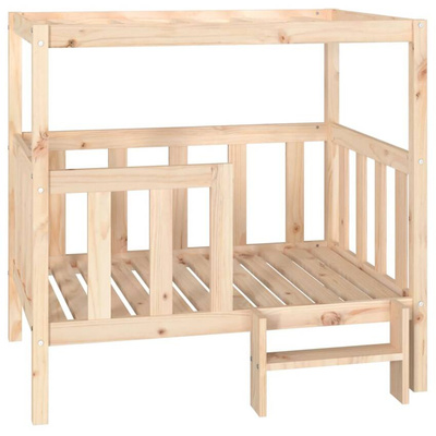 vidaXL Legowisko dla psa, 105,5x83,5x100 cm, lite drewno sosnowe