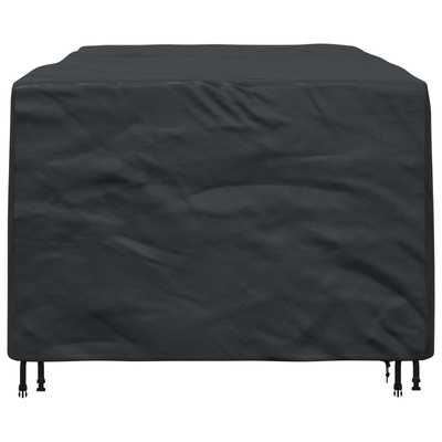 Pokrowiec na meble Gładki Czarny 143 x 225 x 90 cm 420D