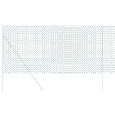 Ogrodzenie łańcuchowe 10 x 1,4 m Stal zielony