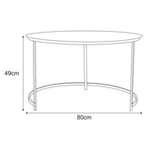 Meble dekoracyjne KS-39 STOLIK z serii KAJA HOME