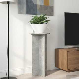 Stojak na rośliny 2 pcs Betonowy szary 29,5 x 29,5 x 60 cm