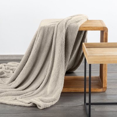 Koc Lori beżowy 200x220