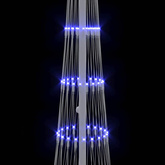 Choinka świąteczna LED Niebieski 51 x 51 x 190 cm Metal