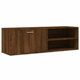 vidaXL Szafka pod TV, brązowy dąb, 120x34x37 cm