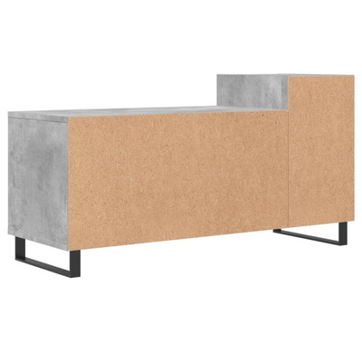 vidaXL Szafka pod TV, szarość betonu, 100x35x55 cm model standard
