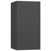 vidaXL Szafki telewizyjne, 7 szt., szare, 30,5x30x60 cm, płyta wiórowa