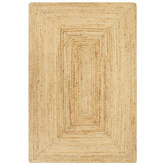 vidaXL Ręcznie wykonany dywan, juta, naturalny, 120x180 cm