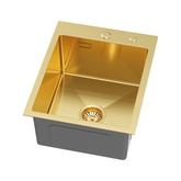 Zlewozmywak stalowy RUBEN gold