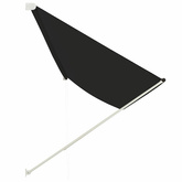Markiza zwijana, 400 x 150 cm, antracytowa