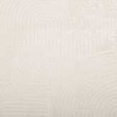 vidaXL Dywan IZA z krótkim włosiem, kremowy, Ø 200 cm