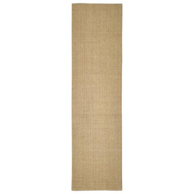 vidaXL Sizalowy dywanik do drapania, 66x250 cm