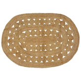 Dywany pokojowe naturalny 122 x 183 cm Juta