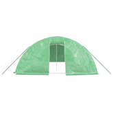 Szklarnia ze stalową ramą, zielona, 40 m?, 8x5x2,3 m