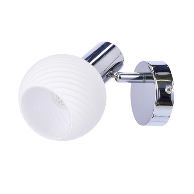 Lampa ścienna kinkiet 1X40W E14 chrom TURNO 91-94189