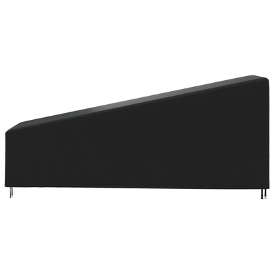 vidaXL Pokrowiec na leżak, czarny, 195x76x40/80 cm, Oxford 420D