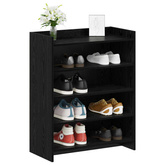 Szafka na buty Czarny dąb 73,5 x 36 x 92 cm Drewno inżynieryjne