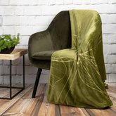 Koc Lili oliwkowy 150x200