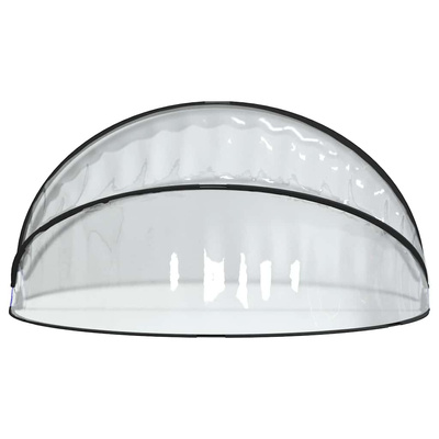 vidaXL Kopuła na basen, okrągła, 315x158 cm, PVC
