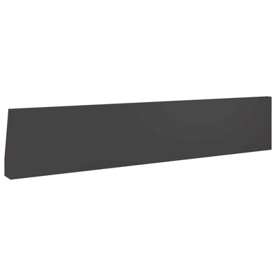 Mur oporowy 4 szt. 100 x 12 x 30 cm Stal Czarny