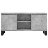 vidaXL Szafka pod TV, szarość betonu, 104x35x50 cm
