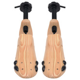 Prawidła do butów, rozmiar 36-40, lite drewno sosnowe