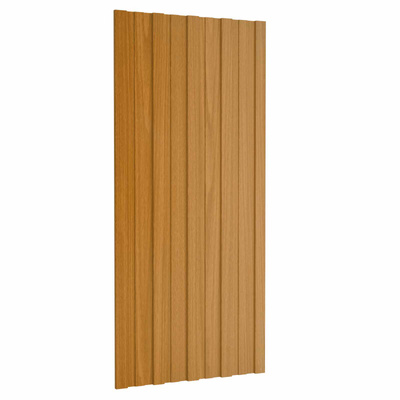 Panel dachowy 36 pcs naturalny 100 x 45 cm Stal galwanizowana