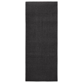 vidaXL Sizalowy dywanik do drapania, czarny, 80x200 cm