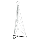 Choinka LED 363 diody LED Ciepła biel 182 cm