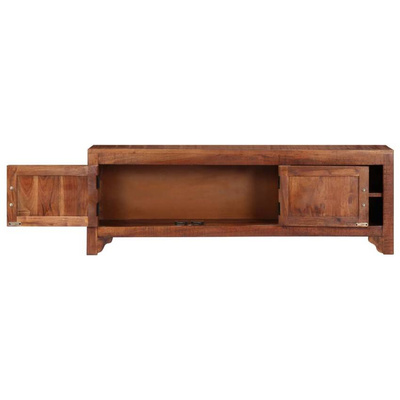 vidaXL Szafka pod TV, 120x30x40 cm, lite drewno akacjowe