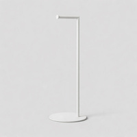 Prosty, biały stojak na papier toaletowy KS-60 PAPER STAND - KAJA HOME