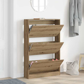 Szafka na buty 80 x 21 x 125,5 cm Materiał drewnopochodny
