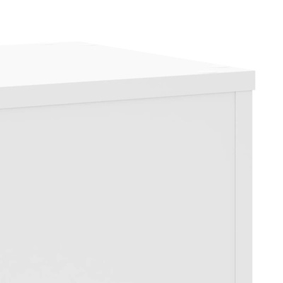 Podstawki pod doniczki, 2 szt., białe, 30x30x70 cm