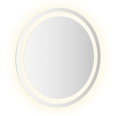 vidaXL Lustro łazienkowe z LED, okrągłe, 50 cm