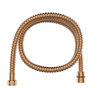 Wąż natrysk. 150 cm, końc. stoż i heksag, rose gold AW-77-150-V Invena