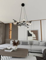 Lampa wisząca ESSA 8 TRANSPARENT