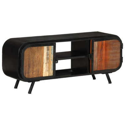 Szafka pod TV, 110x30x45 cm, lite drewno odzyskane vidaXL