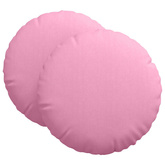 Poduszki na siedziska 2 pcs Różowy ?60 x 21 cm tkanina
