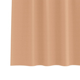 Firany blackout z kółkami 2 pcs Jasny Brąz 140 x 140 cm