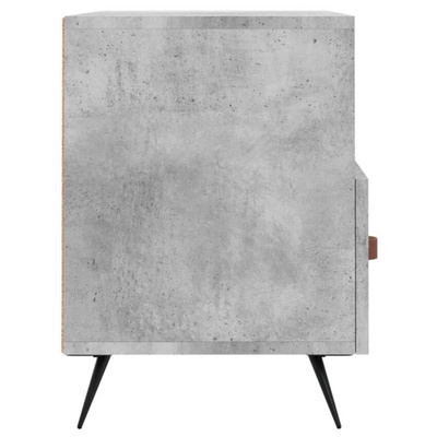 vidaXL Szafka pod TV, szarość betonu, 80x36x50 cm model standard